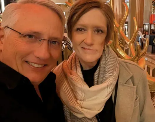 Paula and her husband