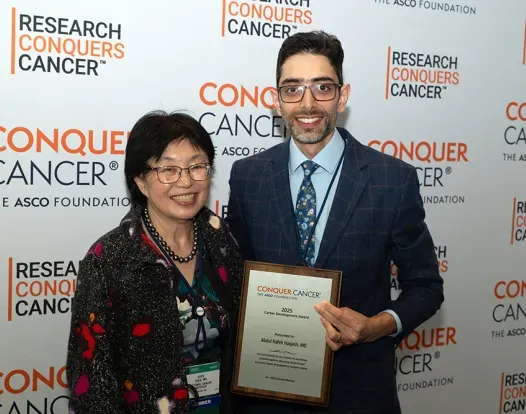 CDA recipient Dr. Naqash