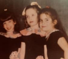 Sherri and Brenda as children in ballet and dance class.