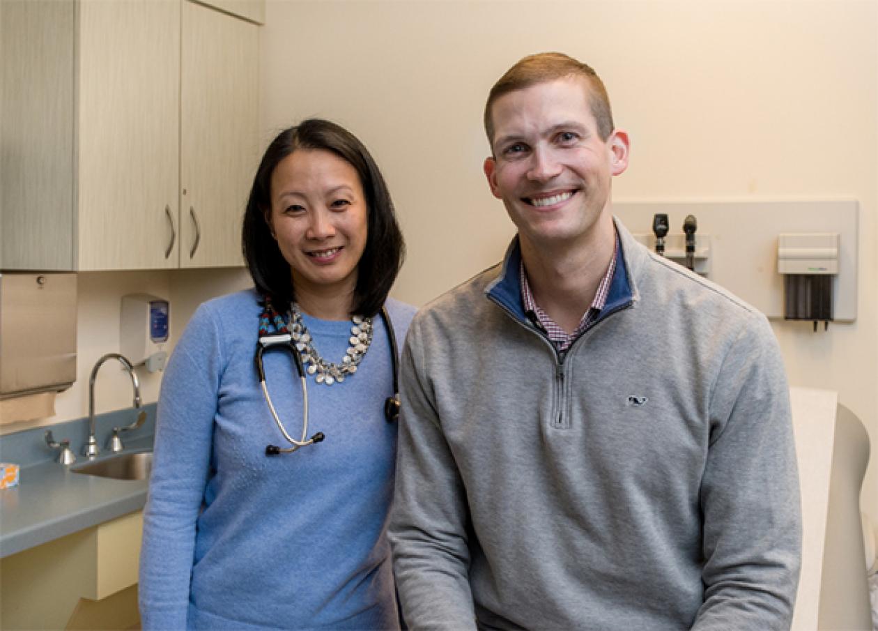 Dr. Kimmie Ng and Patrick Beauregard