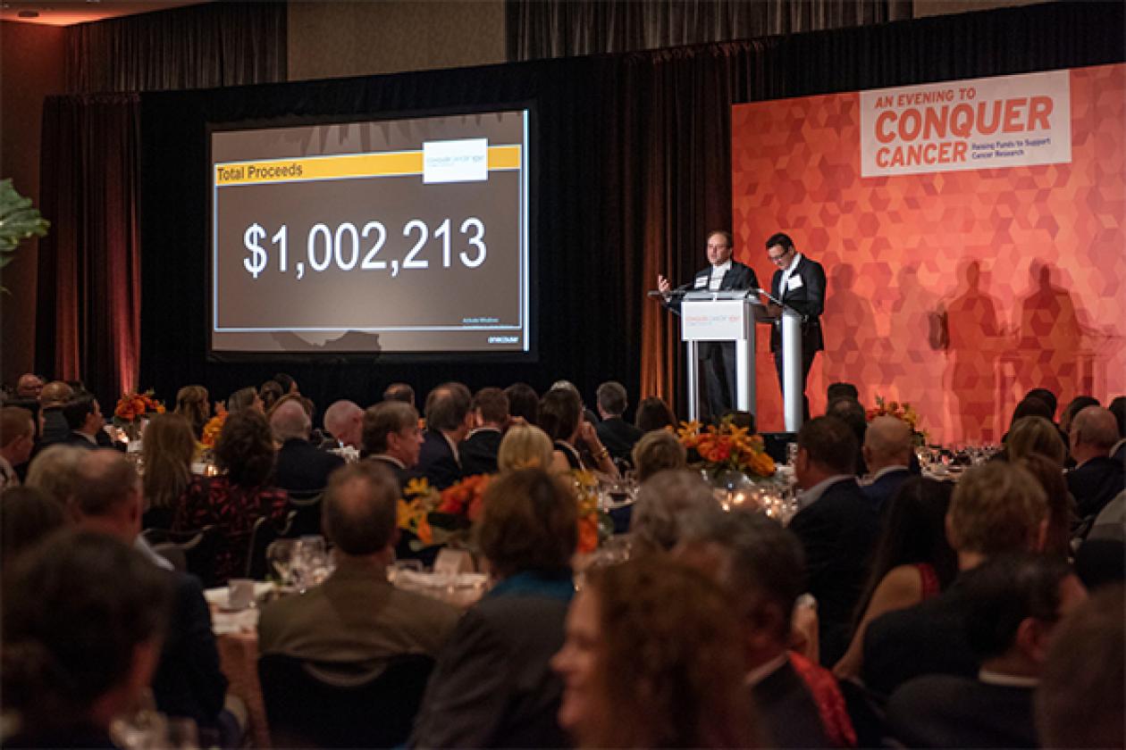More than $1 Million Raised at 2019 Conquer Cancer Dinner