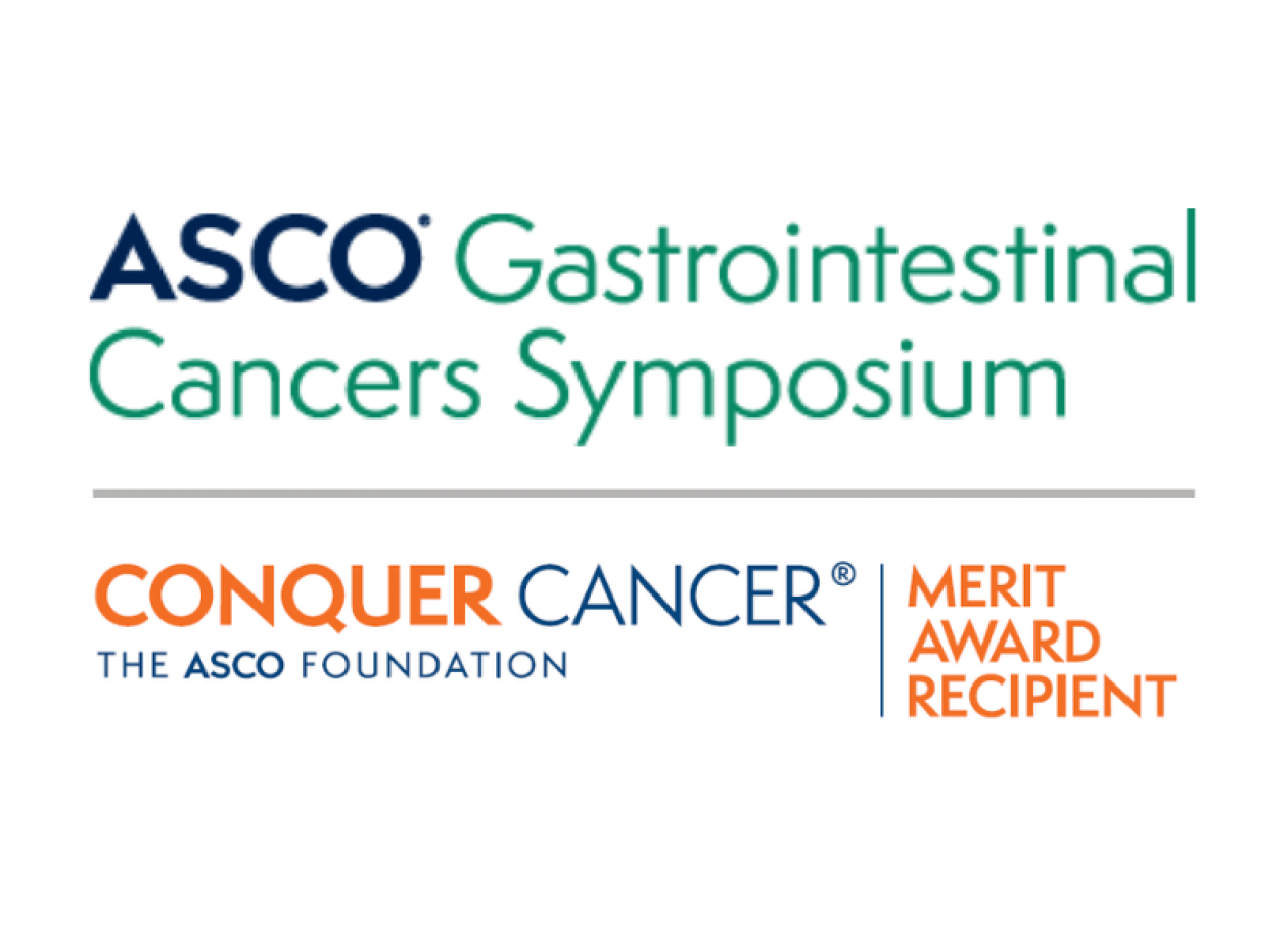 ASCO Gastrointestinal Cancers Symposium. Conquer Cancer, the ASCO Foundation, Merit Award recipient.