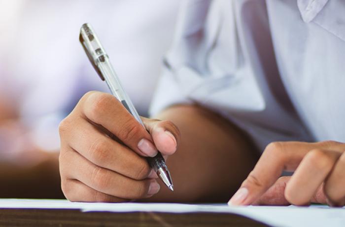 Writing on paper