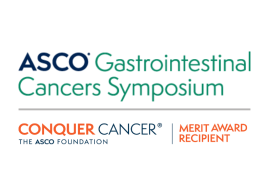 ASCO Gastrointestinal Cancers Symposium. Conquer Cancer, the ASCO Foundation, Merit Award recipient.