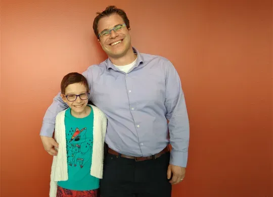 Dr. Applebaum and Bella