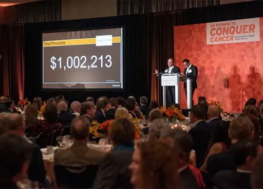More than $1 Million Raised at 2019 Conquer Cancer Dinner