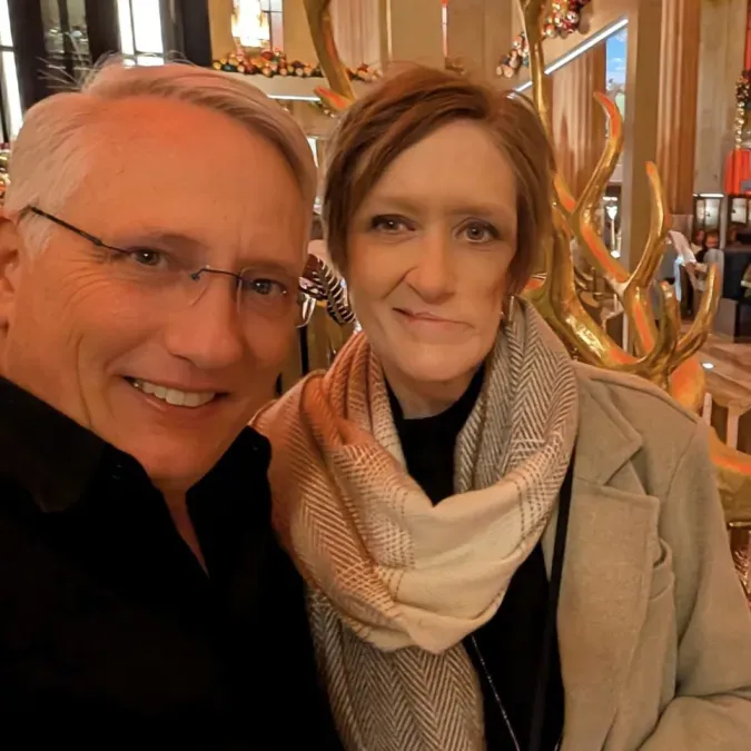 Paula and her husband