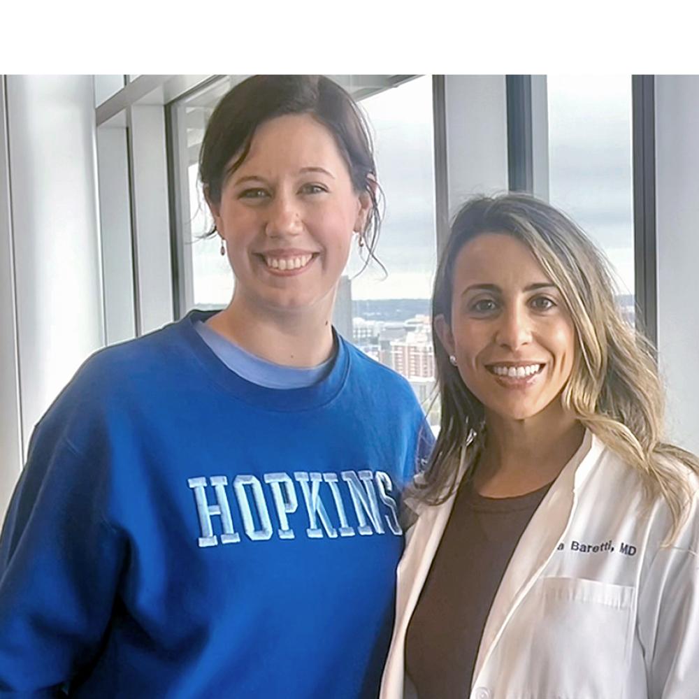 Molly and Dr. Marina Baretti